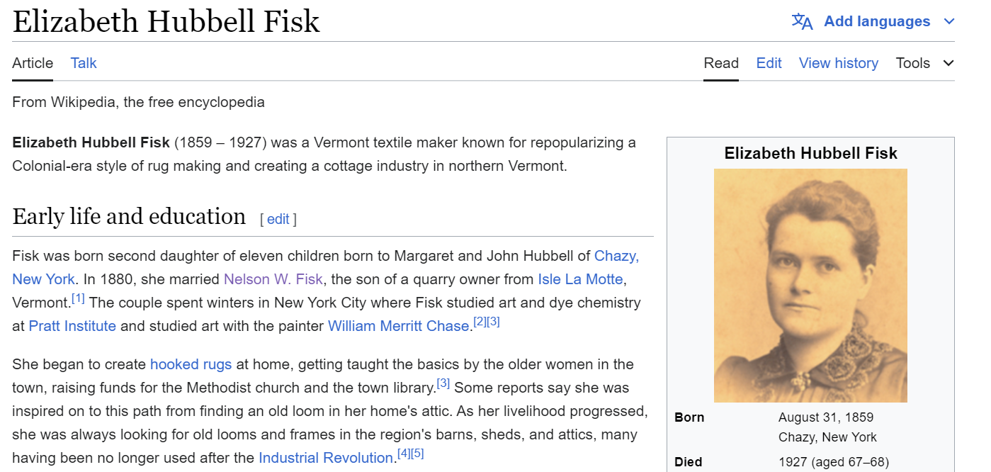 Accessible histories