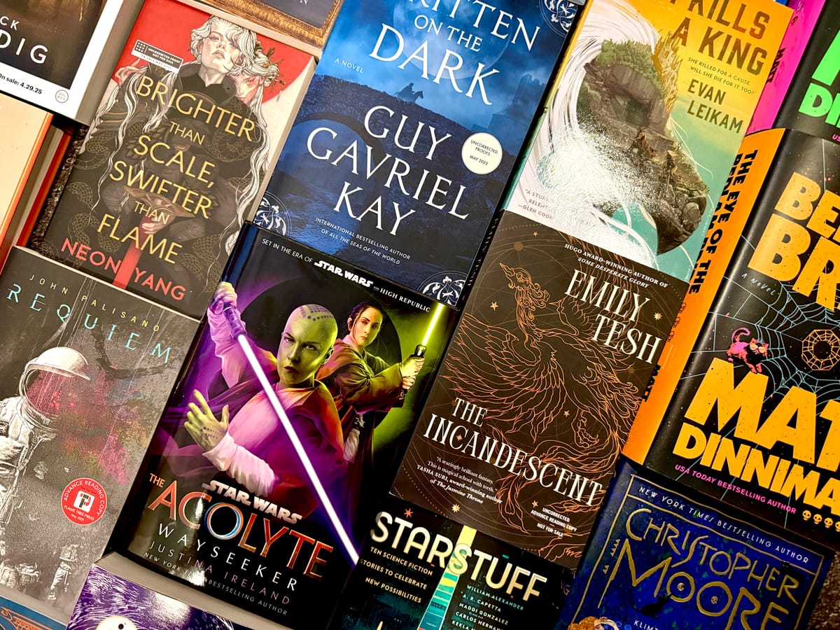 Here's the May 2025 book list