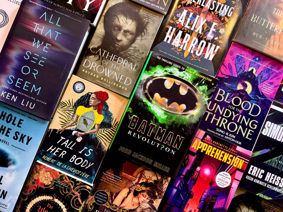20 new SF/F books to close out October with