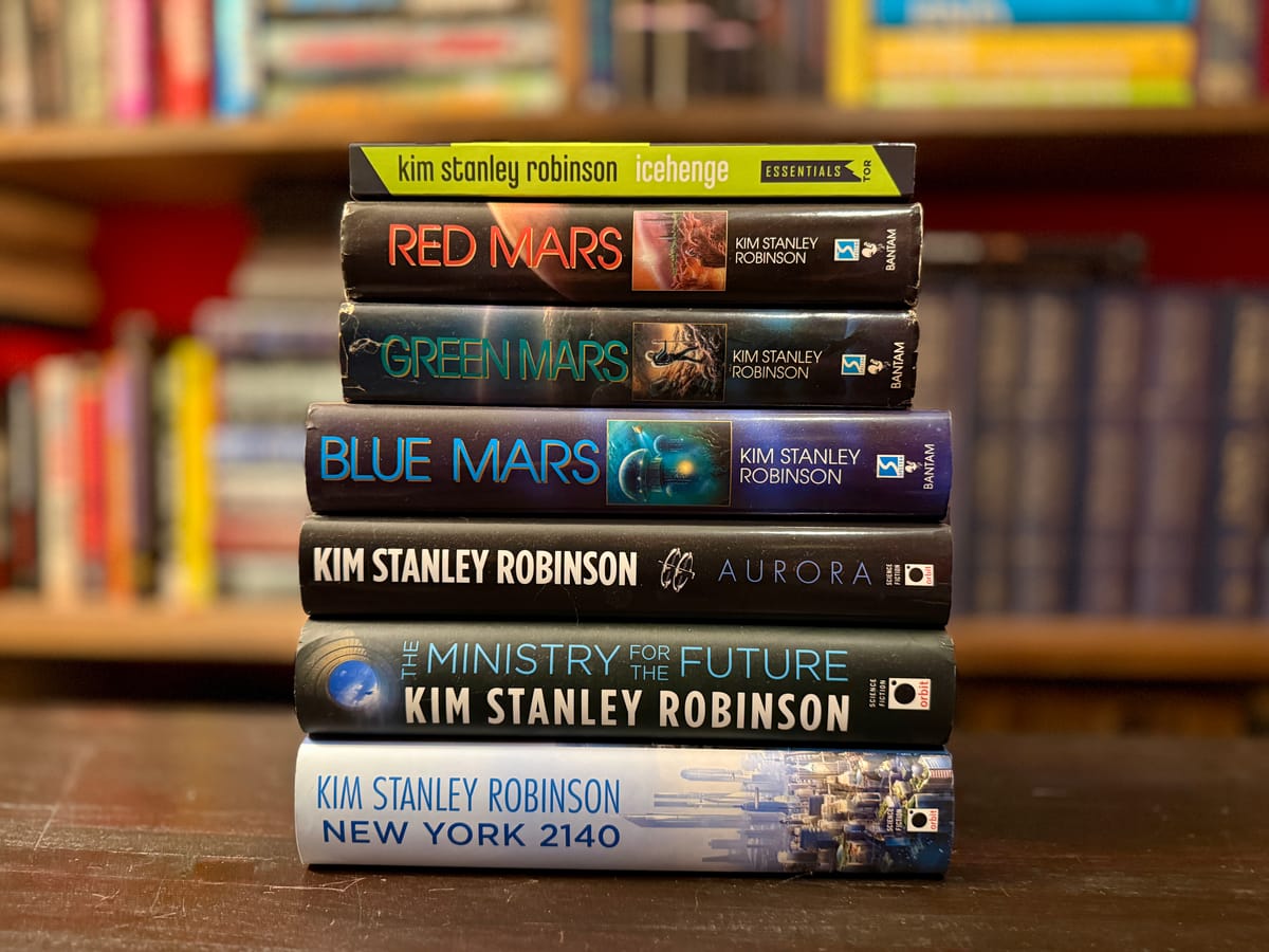 Kim Stanley Robinson's papers are headed to the Huntington