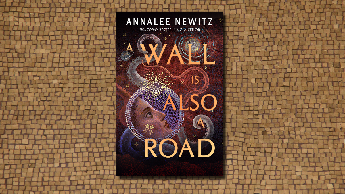 Here’s the cover for Annalee Newitz’s next book, A Wall Is Also a Road