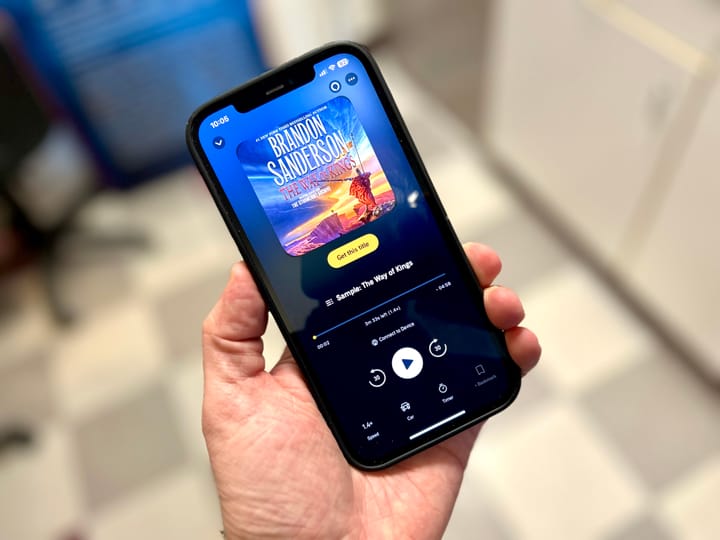 Brandon Sanderson v Audible