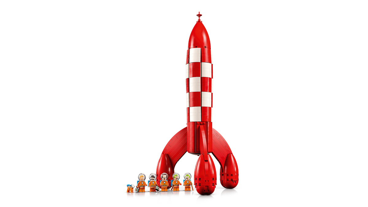 Lego's next Ideas project is Tintin's Moon Rocket